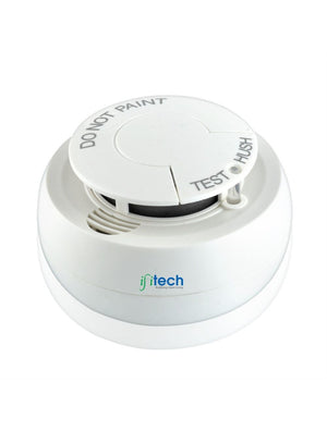 IFITech · Smart WiFi Control · Voice Control · Battery Powered · Smoke Detector