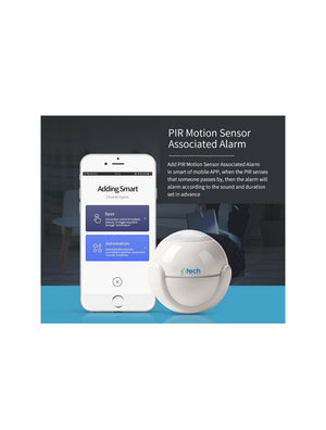 IFITech Smart · WiFi Control · Notification Alerts · Voice Control · Battery Powered - Wi-Fi Siren Alarm