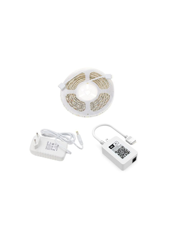 IFITech WiFi Smart RGB Multicolor LED Flexible Strip Light  with Smartphone Controlled & Google Home/Alexa Compatible