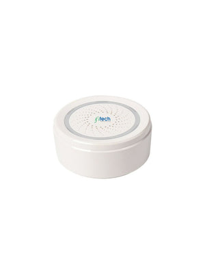IFITech Smart · WiFi Control · Notification Alerts · Voice Control · Battery Powered - Wi-Fi Siren Alarm