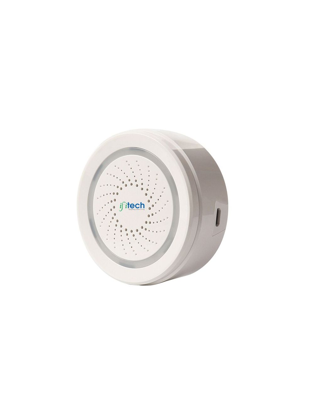 IFITech Smart · WiFi Control · Notification Alerts · Voice Control · Battery Powered - Wi-Fi Siren Alarm