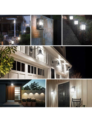 Smart day-night LED bulb auto turns on in low light, ideal for hallways, stairs, and entryways.