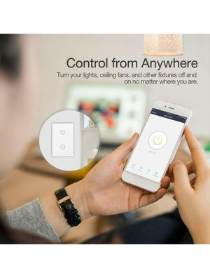 IFITech™ Smart Home Automation Touch Switch 3 Gang,WiFi Control Switch