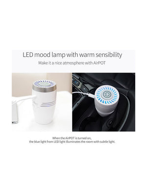 IFITech AirPOT Portable Car Air Cleaner For Room, Car, Kitchen, Toilet