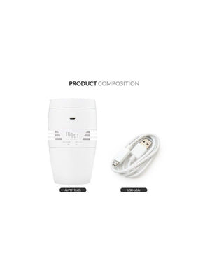 IFITech AirPOT Portable Car Air Cleaner For Room, Car, Kitchen, Toilet