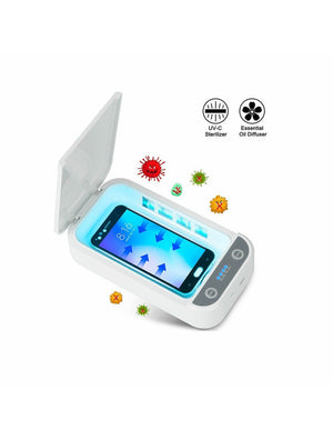 IFITech Portable UV sterilizer box, disinfection box for Mobile Phone, Razors, Nail Scissors, Glasses, Make Up Tools etc..