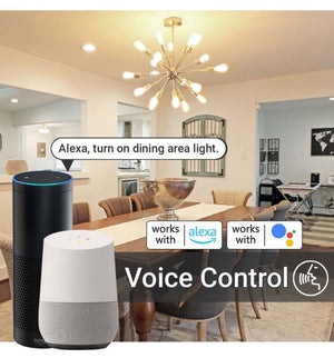IFITech  WiFi Smart Touch Switch  (1 Gang)|Compatible  with Alexa/Google Home | App Control