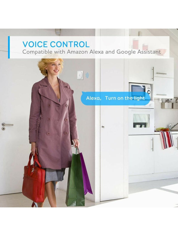 IFITech Smart Touch · WiFi Control · 3 Gang Wall Switch - White