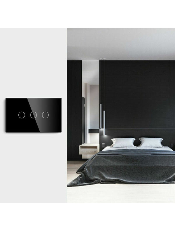 IFITech™ Smart Home Automation Touch Switch 3 Gang,WiFi Control Switch