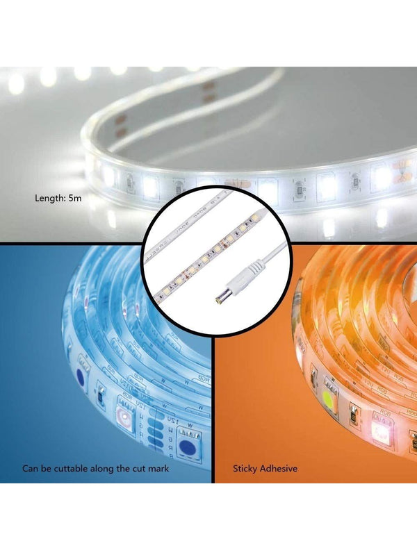 IFITech WiFi Smart RGB Multicolor LED Flexible Strip Light  with Smartphone Controlled & Google Home/Alexa Compatible