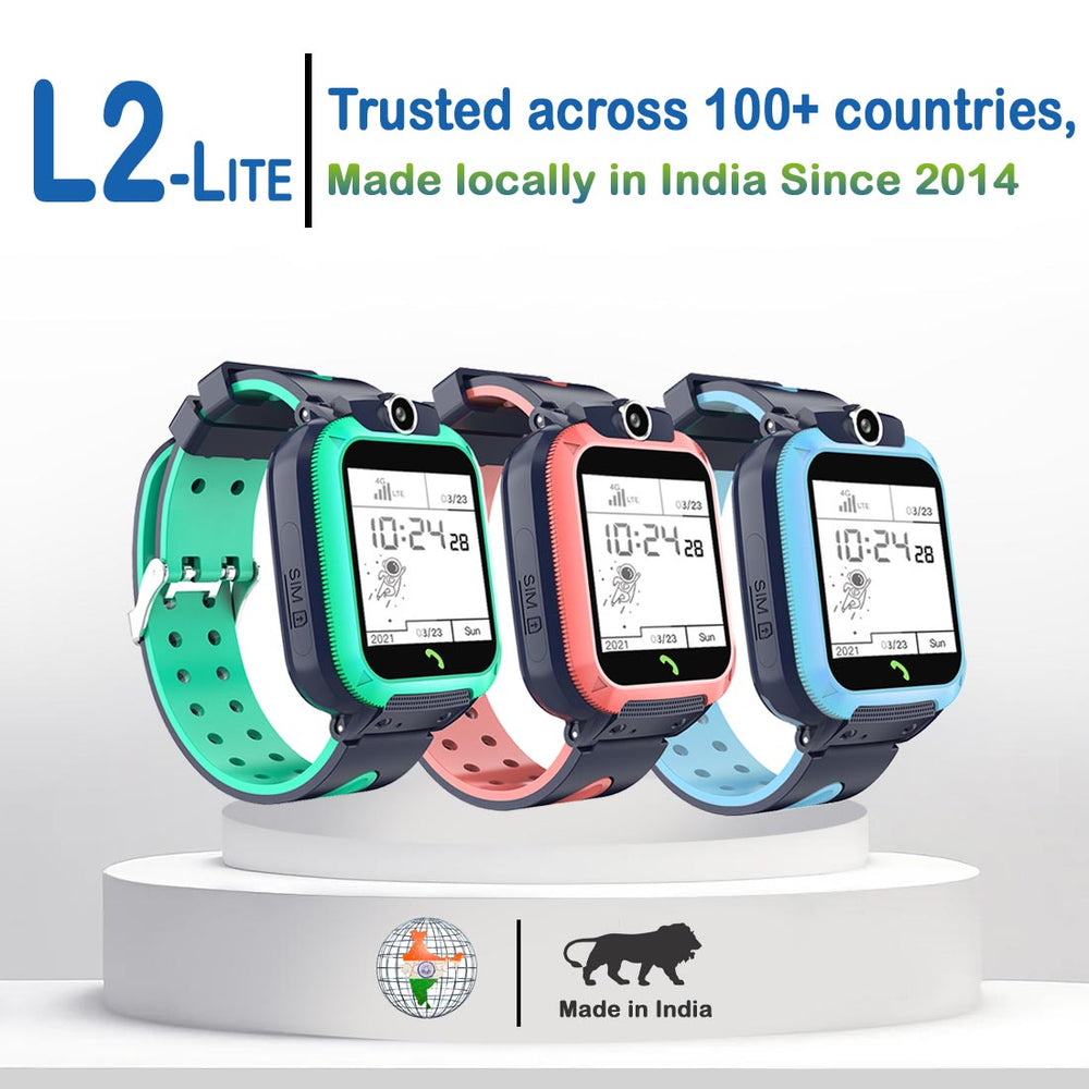 SeTracker "L2-Lite" 4G Calling Kids Smart Watch for Boys & Girls