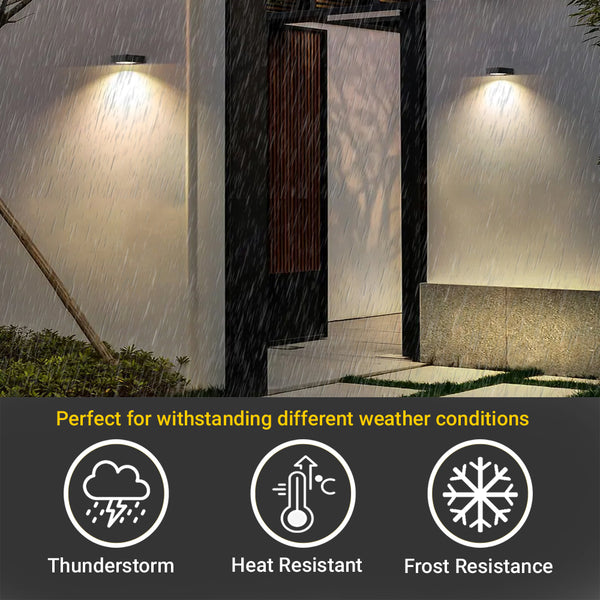 IFITech High Performance IFISWL-305 Solar Wall Lights with Motion Sensor