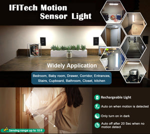 IFITech USB Rechargeable  Motion Sensor Light