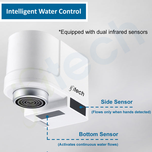 IFITech Touchless Sensor Faucets Adapter Perfect For Kitchen & bathroom sinks