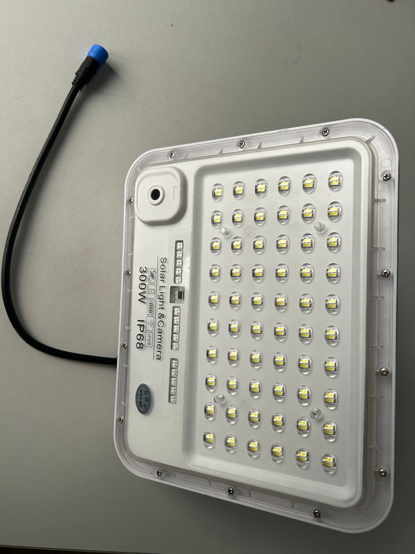 IFITech 300W Solar Security Camera Flood Light with HD Camera