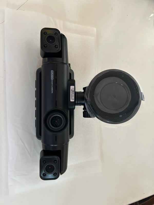 IFITech 5-Channel 4K Dash Cam System | Front, Rear, Left, Right & Cabin Cameras | Smart Life App, Night Vision, Parking Mode, G-Sensor, WiFi, Loop Recording