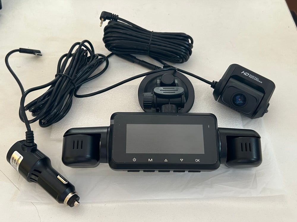 IFITech 5-Channel 4K Dash Cam System | Front, Rear, Left, Right & Cabin Cameras | Smart Life App, Night Vision, Parking Mode, G-Sensor, WiFi, Loop Recording