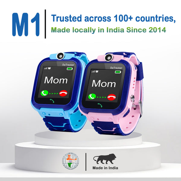 SeTracker M1 Calling Kids Smart Watch for Boys & Girls