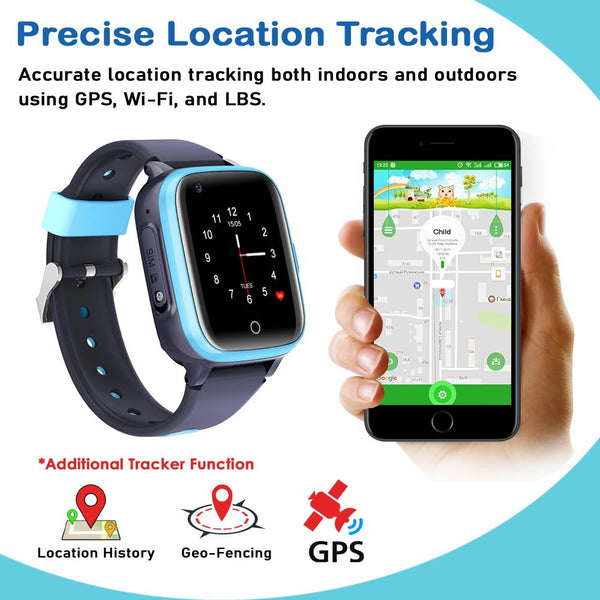 SeTracker "GPS-G2" 4G Smart Watch with GPS Tracking & Calling for Kids