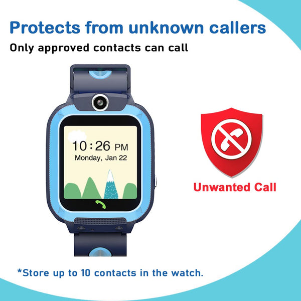 SeTracker "L2-Lite" 4G Calling Kids Smart Watch for Boys & Girls