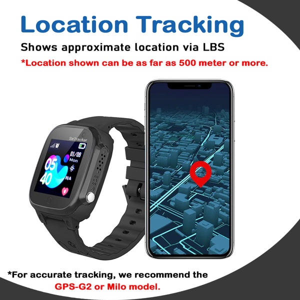 SeTracker M2 Calling Kids Smart Watch for Boys & Girls