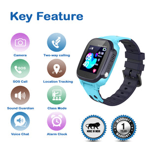 SeTracker M2 Calling Kids Smart Watch for Boys & Girls