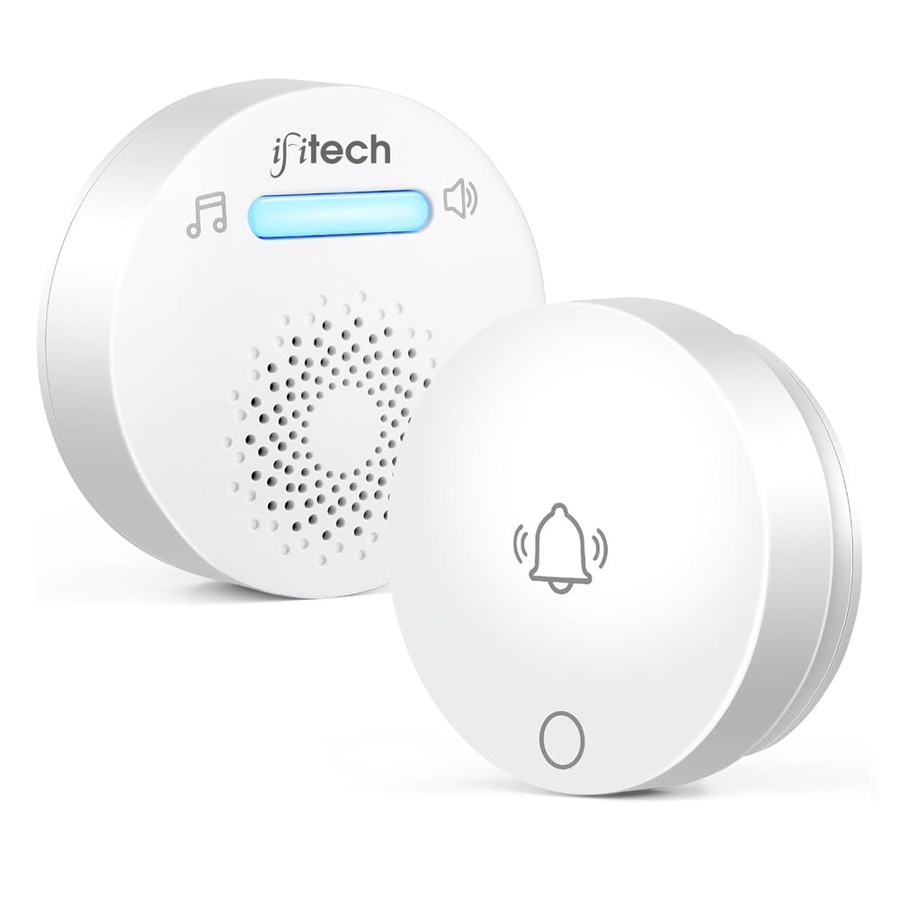 IFITech Self-Powered Wireless Door bell for Home & Office