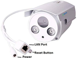 Foscam FI9803P HD 720P Wireless Plug and Play IP Camera with Night Vision (White)