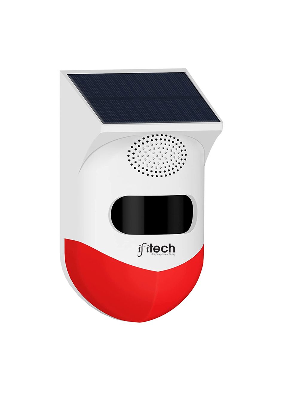 IFITech Solar Motion Detector Siren Alarm