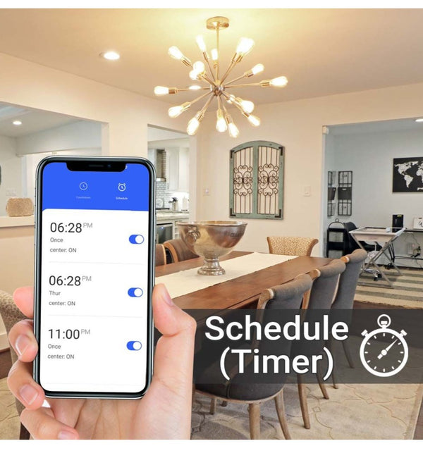 IFITech  WiFi Smart Touch Switch  (1 Gang)|Compatible  with Alexa/Google Home | App Control