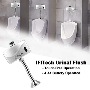 IFITech Automatic Urinal Flush Valve with Infrared Sensor