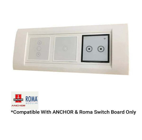 IFITech  WiFi Smart Touch Switch  (1 Gang)|Compatible  with Alexa/Google Home | App Control