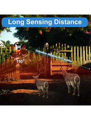 IFITech WiFi Solar  Motion Sensor Alarm | 120DB Siren Sound | Remote / App Control