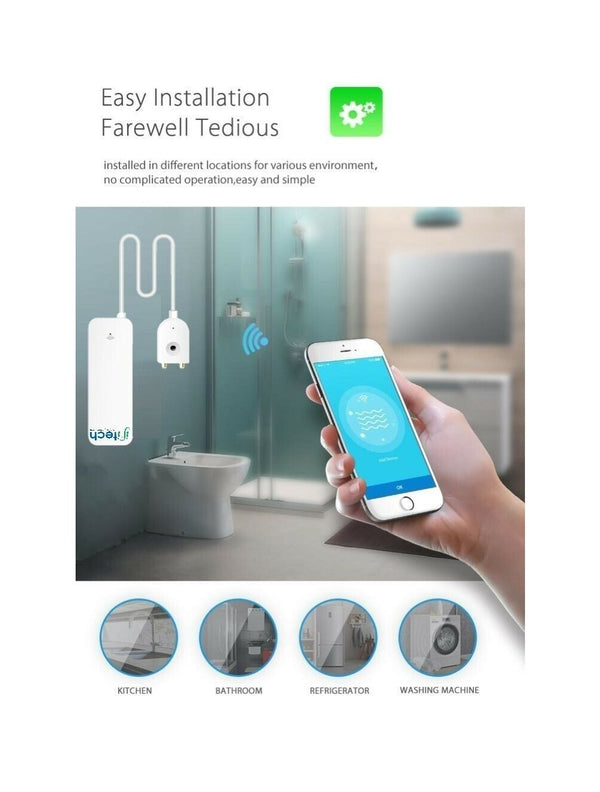 IFITech WiFi Water Leakage Detector | App Control