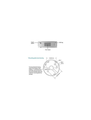 IFITech WiFi  LPG Gas Leak Detector / Alarm | LED Digital Display | App Control
