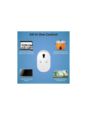IFITech 16A Smart Wifi Socket, Compatible with Alexa/App (iOS/Android)