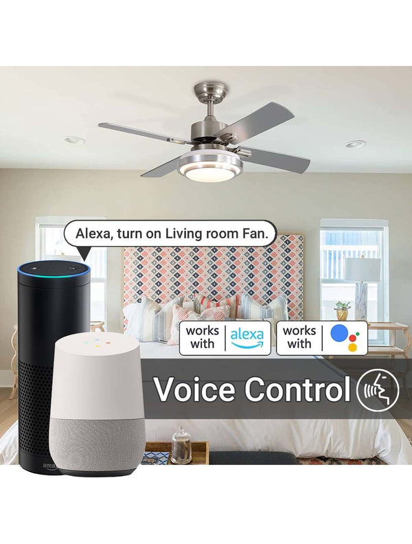 IFITech  Smart WiFi Touch Switch - Fan (Dimmer) |  Compatible  with Alexa/Google Home | APP Control