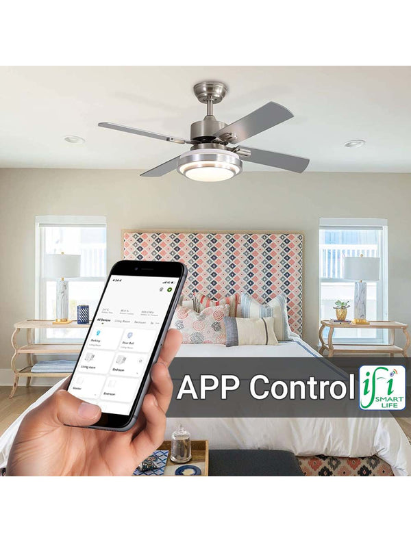 IFITech  Smart WiFi Touch Switch - Fan (Dimmer) |  Compatible  with Alexa/Google Home | APP Control