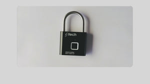 IFITech Fingerprint Lock – Smart Padlock with Keyless Biometric Access (USB Rechargeable)