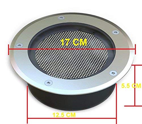 IFITech Large Deck, Path and Garden Solar Step Light (12 Cm Wide)