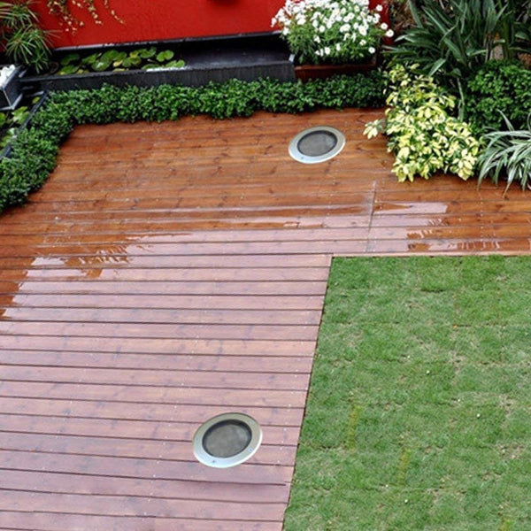 IFITech Large Deck, Path and Garden Solar Step Light (12 Cm Wide)