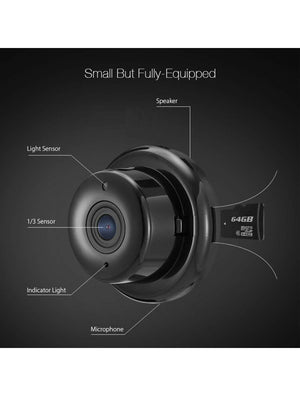 IFITech 1080P · Human Detection · Baby Monitor - Wifi IP Wireless Camera Sand Black