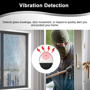 IFITech Ultra-Thin 130dB Window & Door Alarm –  (Pack of 1)