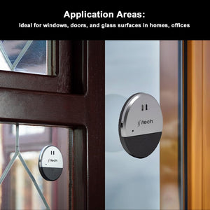 IFITech Ultra-Thin 130dB Window & Door Alarm –  (Pack of 1)