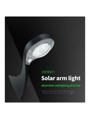 IFITech Solar PIR Sensor Wall Light