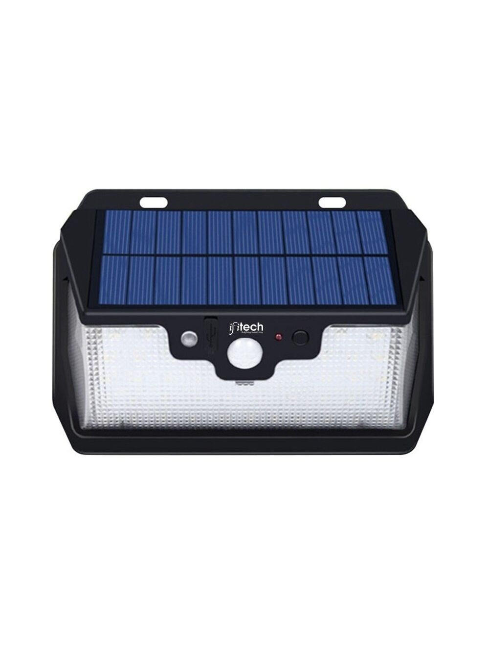 IFITech Solar Wall Motion Sensor | USB Rechargeable | Remote Control