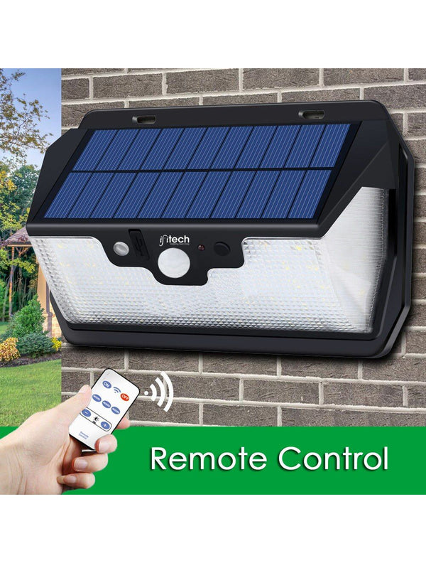 IFITech Solar Wall Motion Sensor | USB Rechargeable | Remote Control