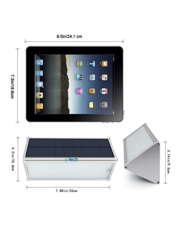IFITech · Waterproof · 56 LED Aluminium Alloy · Solar Outdoor Wall Lights