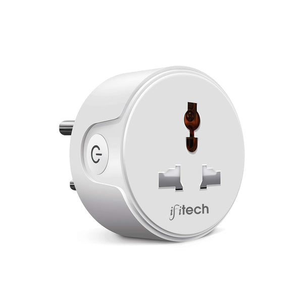 IFITech 10A Wi-Fi Smart Plug with Energy Monitoring - Suitable for Small Appliances