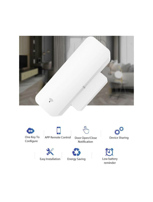 IFITech WiFi Door / Window / Cabinets / Drawers Open-Close Sensor | App Control